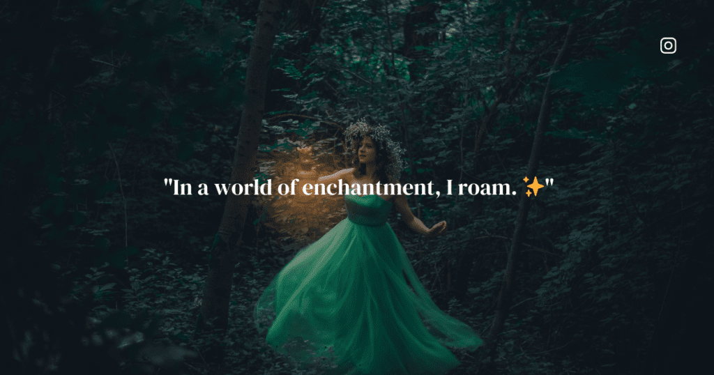 "Enchanting fairytale captions inspired by Little Red Riding Hood for Instagram."