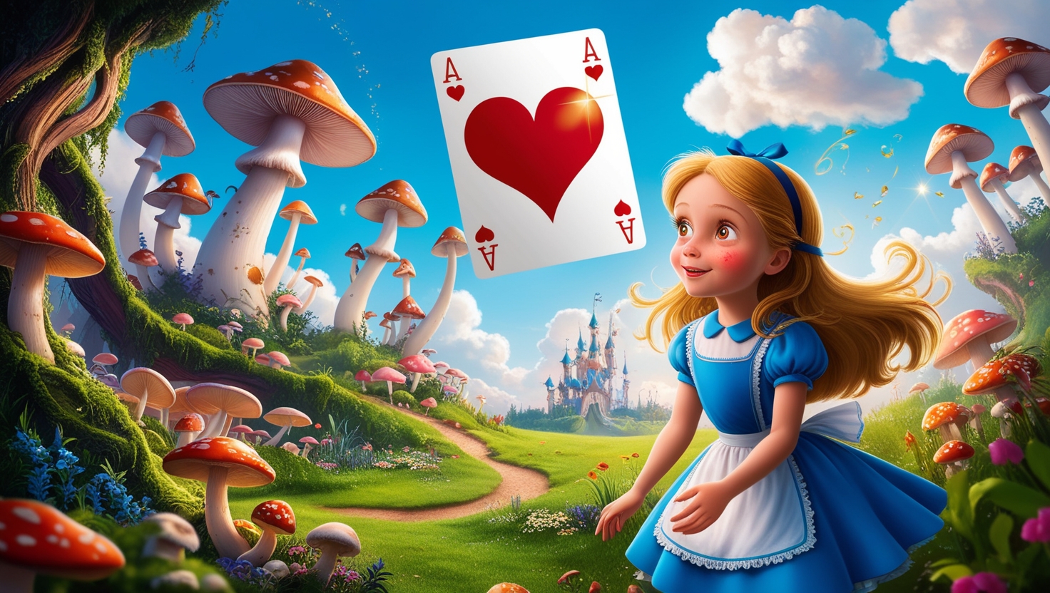 Step into wonderland with these magical captions! ð¸ð✨ #AliceInWonderland