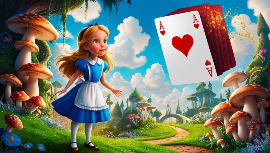 Magical Alice in Wonderland captions to create enchanting Instagram posts.