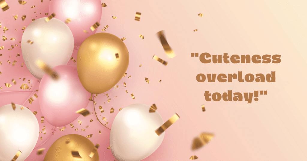 Cute birthday captions for yourself designed to spread joy and positivity.