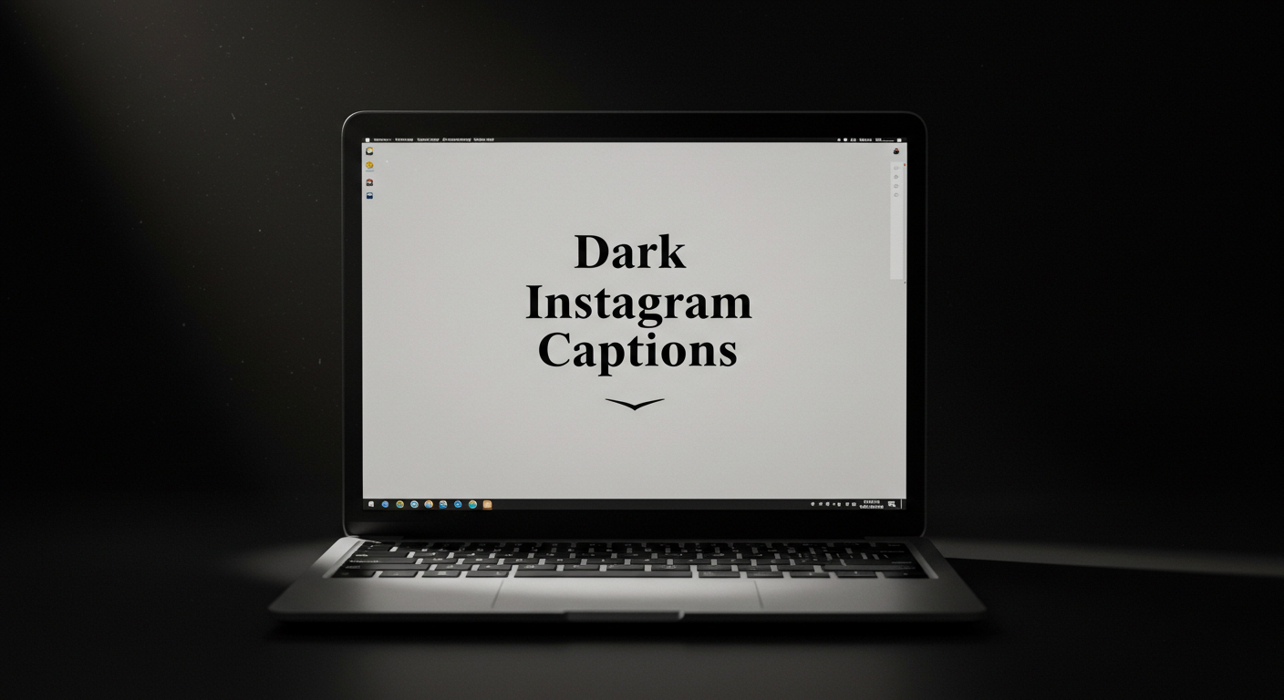 170+ Best Dark Captions for Instagram | Mysterious & Moody Quotes