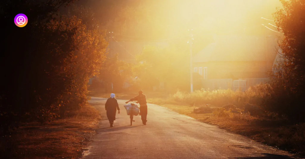 "Best Evening Walk Captions for Instagram to highlight peaceful and relaxing sunset strolls."