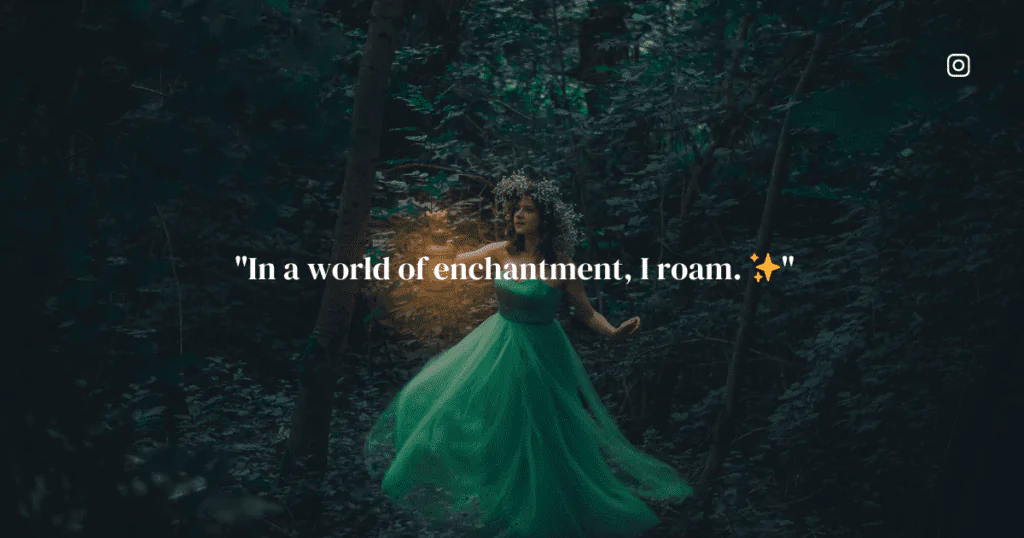 "Enchanting fairytale captions inspired by Little Red Riding Hood for Instagram."