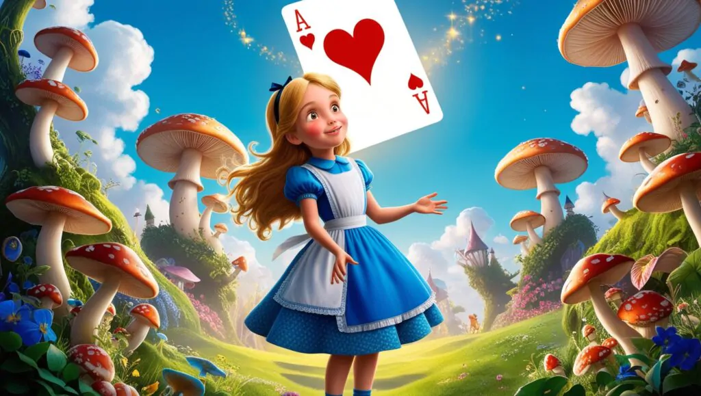 Quirky Alice in Wonderland captions that celebrate unique personalities and individuality.