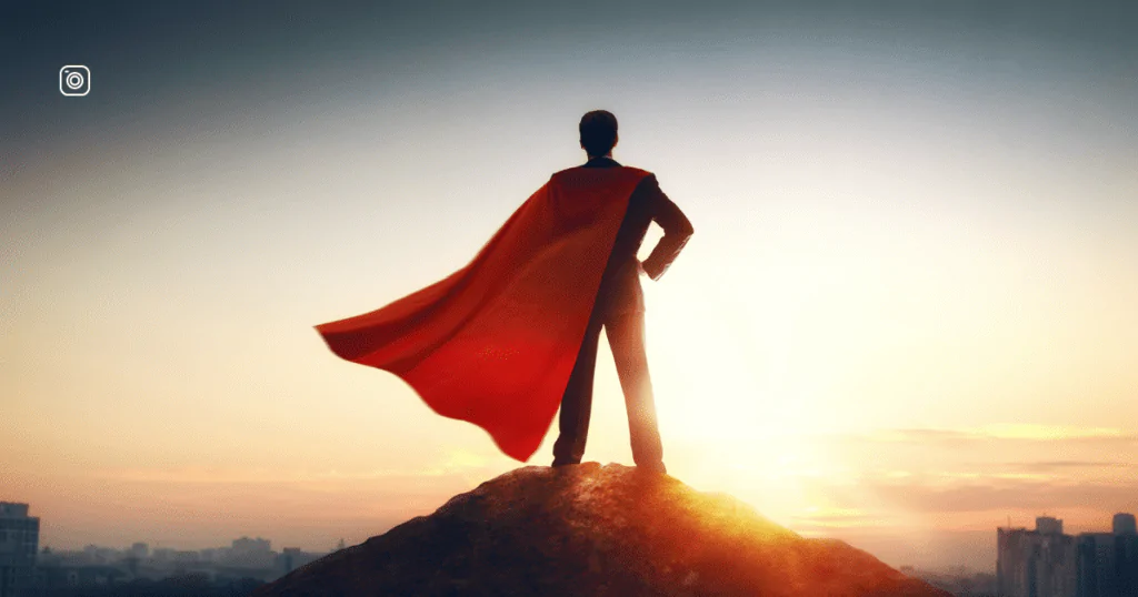 Superhero Instagram captions for inspiring strength and courage in your posts.